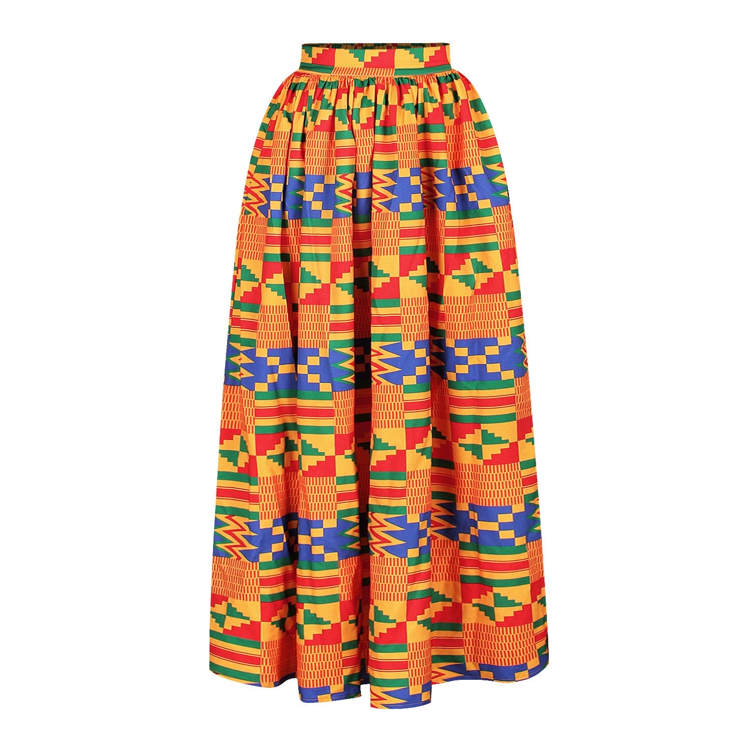 Printed Digital Printed African Style Skirt