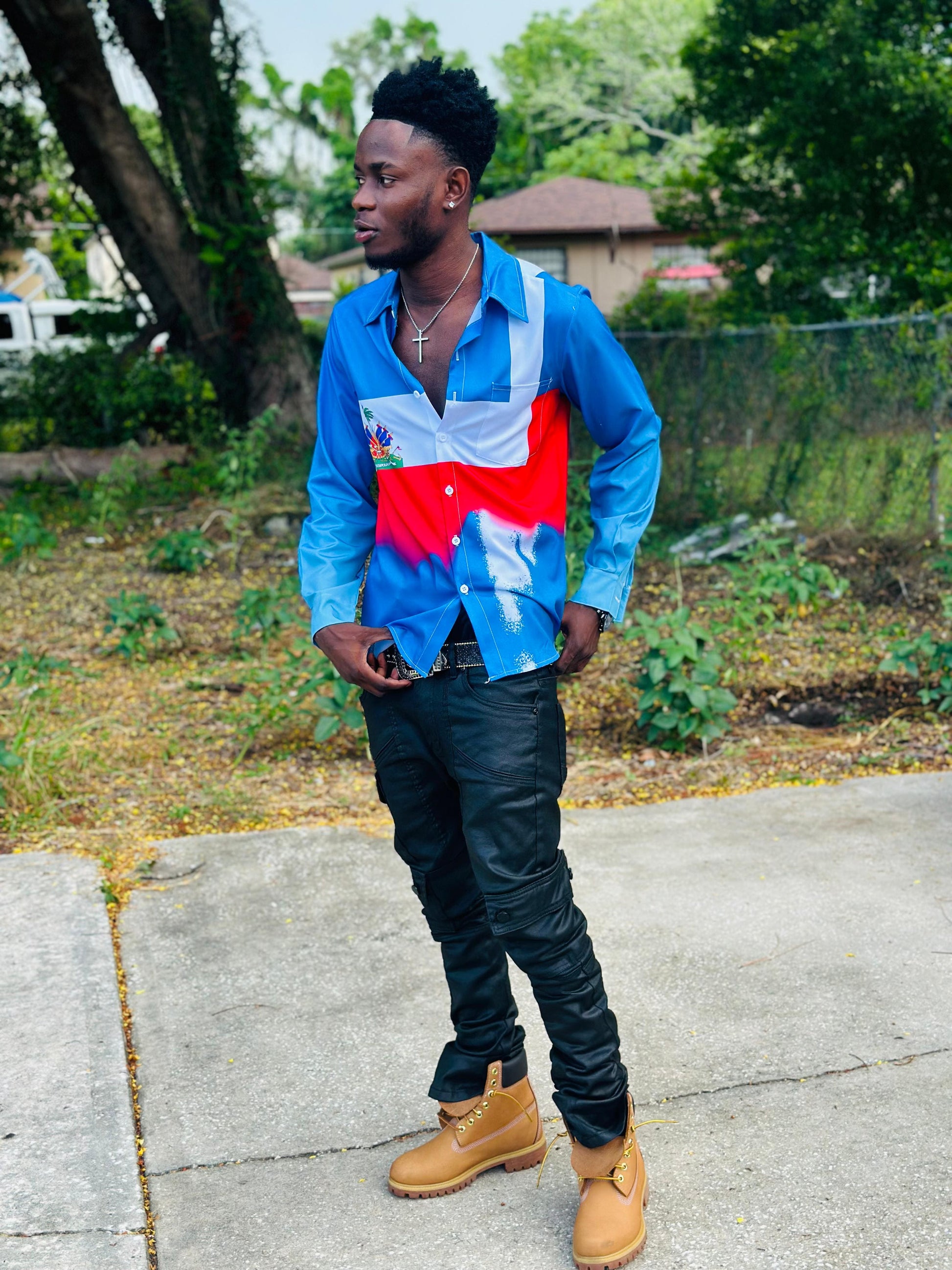 Long Sleeve Shirt Men Clothes Samoan Polynesian Shirts For Tribal Island Top Men's Shirt