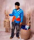 Long Sleeve Shirt Men Clothes Samoan Polynesian Shirts For Tribal Island Top Men's Shirt