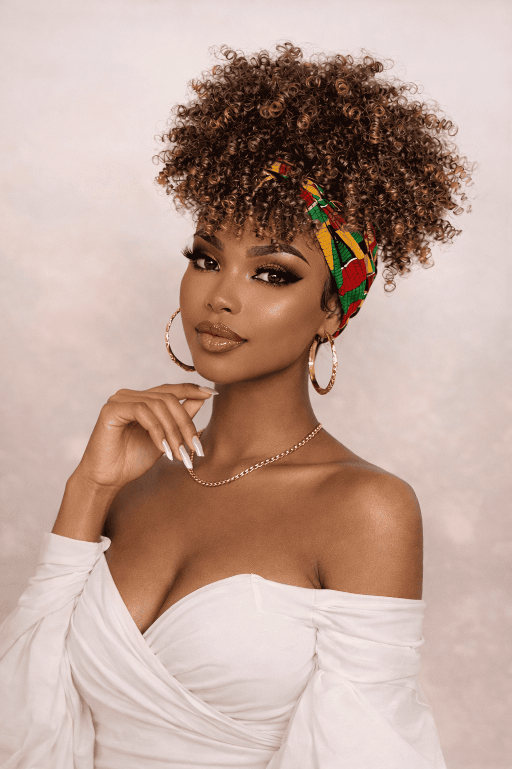 African wig headgear
