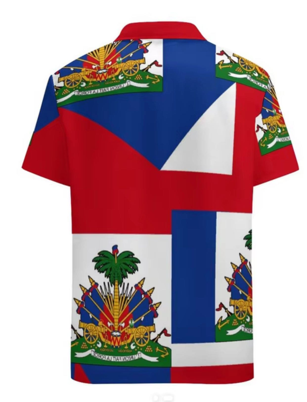 Haiti Flag Statement Shirt – Men’s Summer Edition
