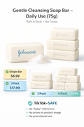 Gentle Soap Bar – Mild Daily Cleansing (75g)