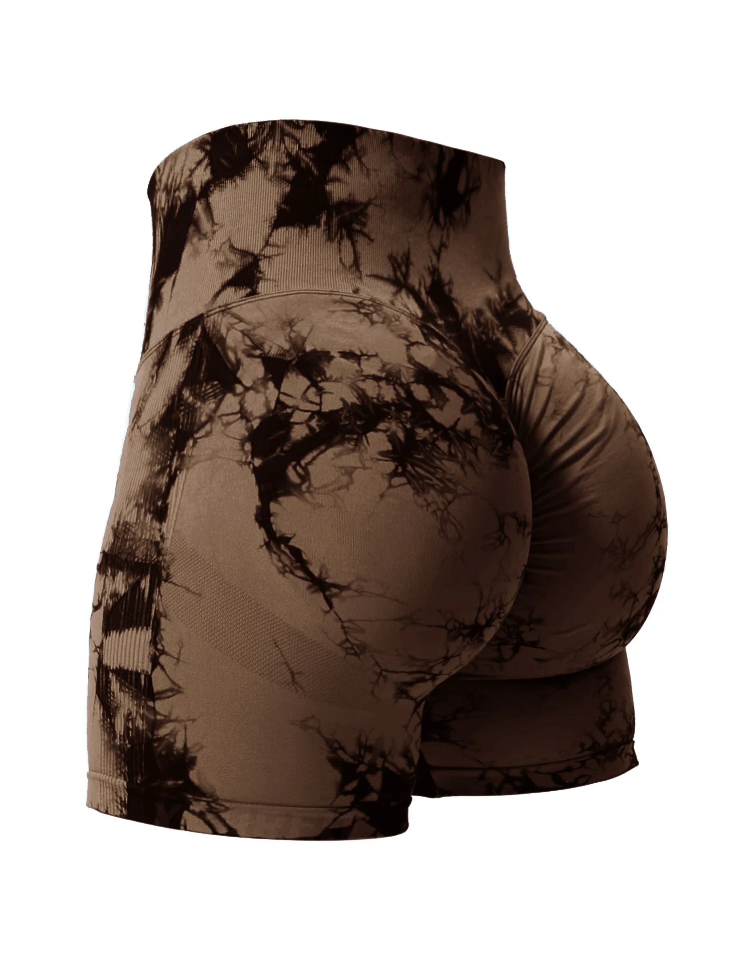 2026 Summer New 12 Color Sexy Tie Dye Shorts Woman Fitness Seamless Butt Lifting Shorts One Pieces Activewear Running Outdoors