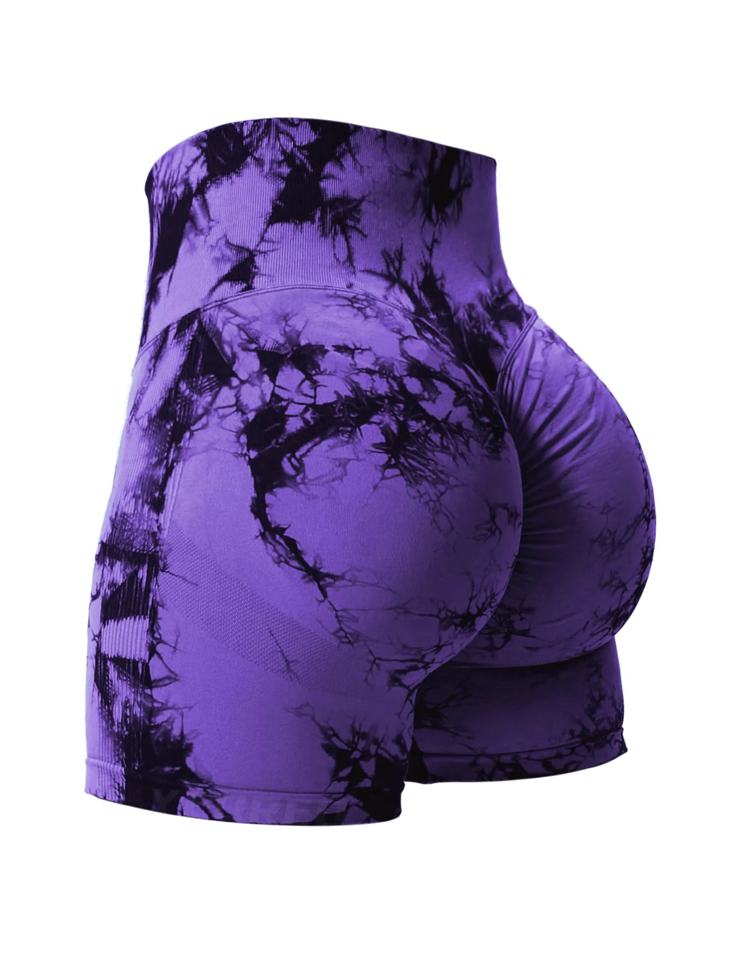 2026 Summer New 12 Color Sexy Tie Dye Shorts Woman Fitness Seamless Butt Lifting Shorts One Pieces Activewear Running Outdoors