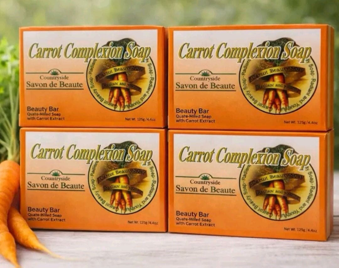 Carrot Complexion Beauty Soap – Radiant & Glowing Skin