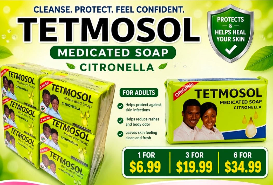 Tetmosol Cleansing Soap – Fresh & Clean Skin Daily | Family Use