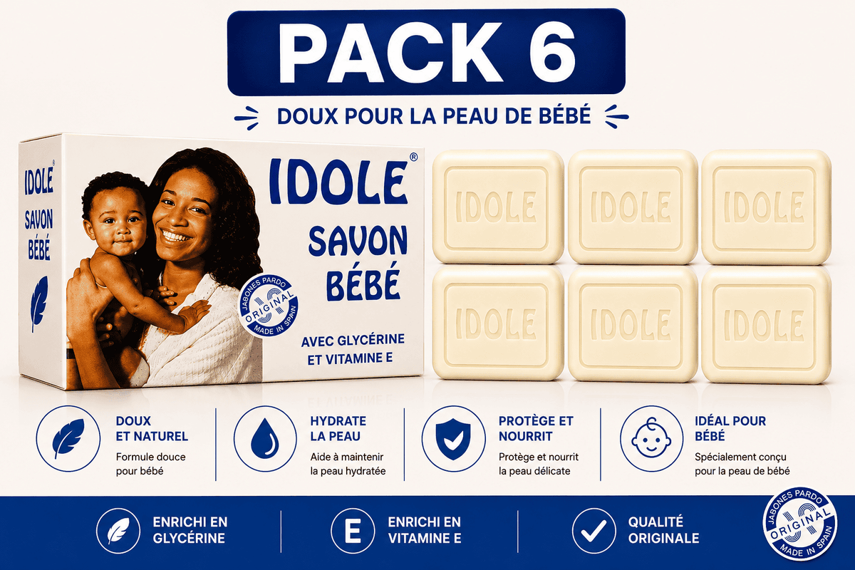 Idole Glycerin Soap Bar – Gentle Cleansing Bath Soap