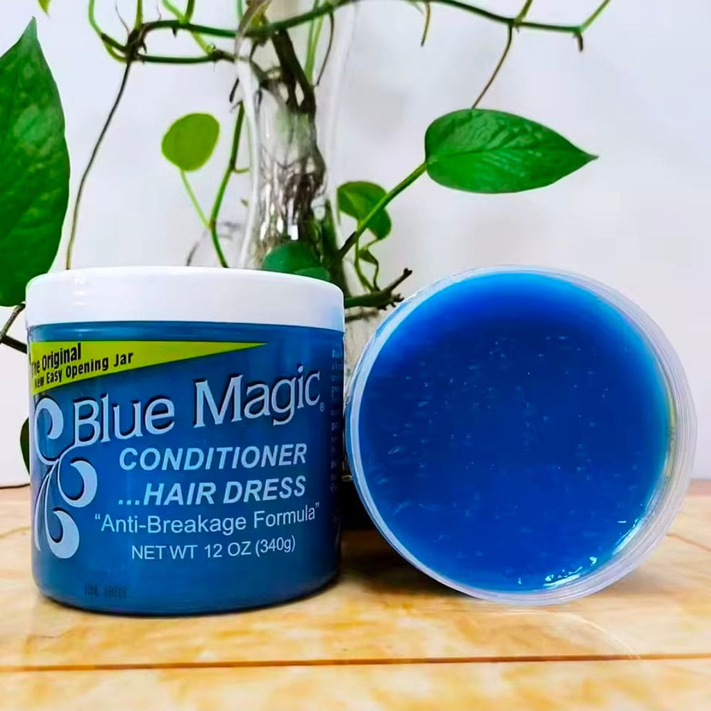 Blue Magic Anti-Breakage Formula Conditioner - 12oz: Paraben-Free, For Textured & Curly Hair, Moisturizing Cream