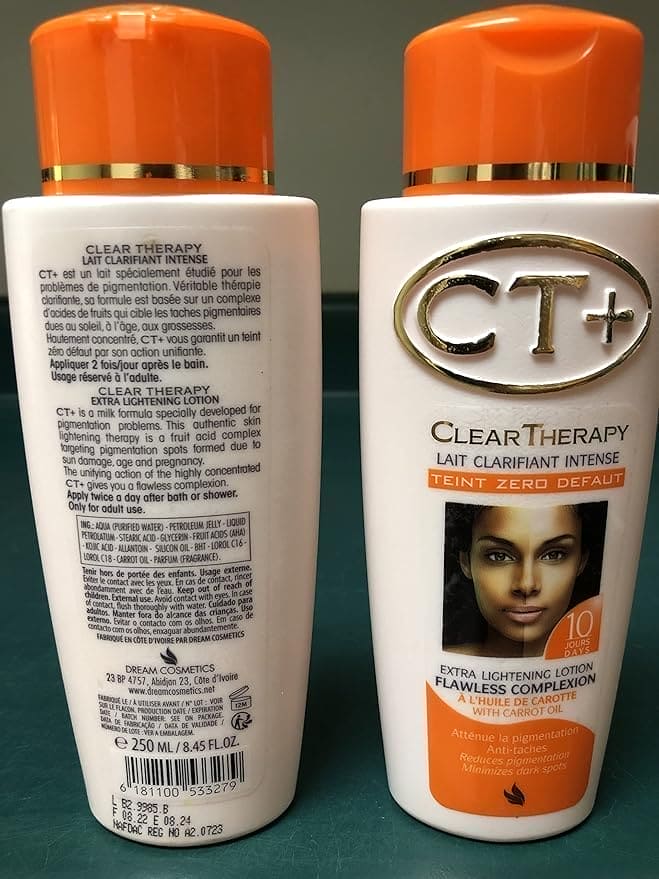 CT+ Carrot Moisturizing Body Lotion and Face soap