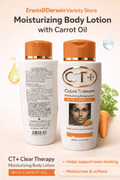 CT+ Carrot Moisturizing Body Lotion and Face soap
