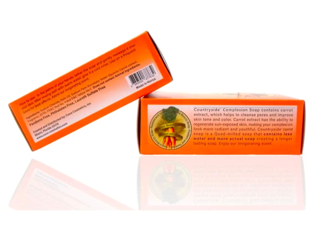 Carrot Complexion Beauty Soap – Radiant & Glowing Skin