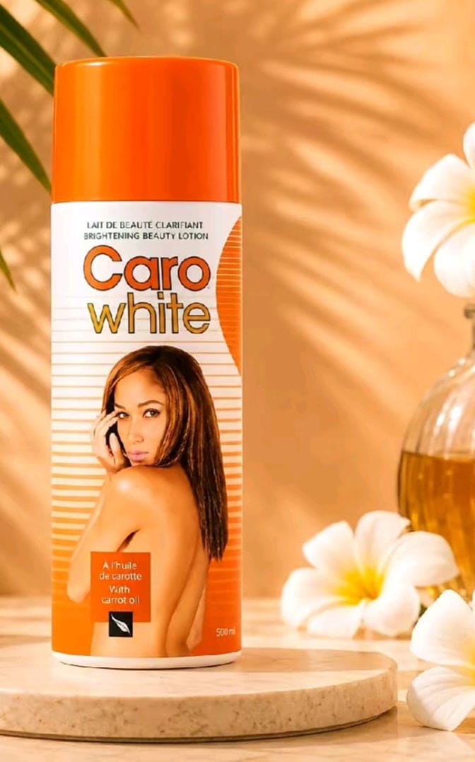 Caro White Carrot Oil Body Lotion, Moisturizing Skin Care, 500 mL