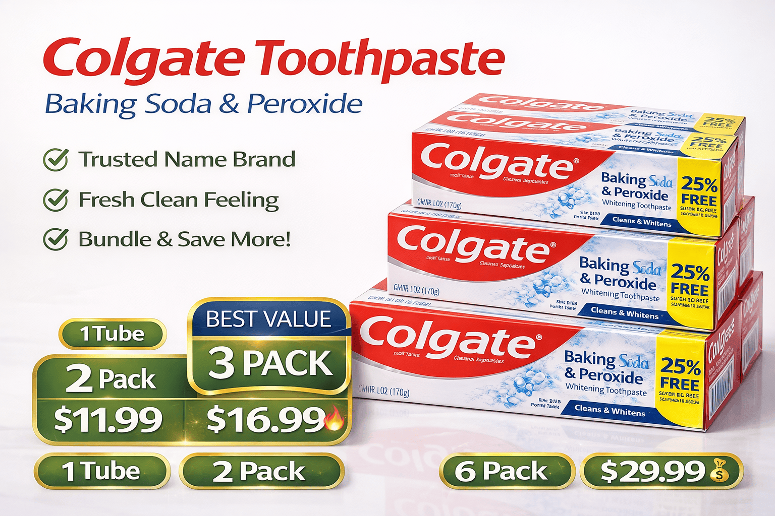 Baking Soda Toothpaste – Fresh Breath & Clean Teeth”