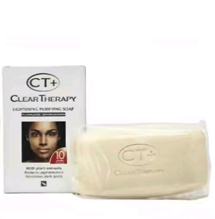 CT+ Clear Therapy Carrot & Ivory Cleansing Soap 175g Gentle Daily Facial & Body Cleanser
