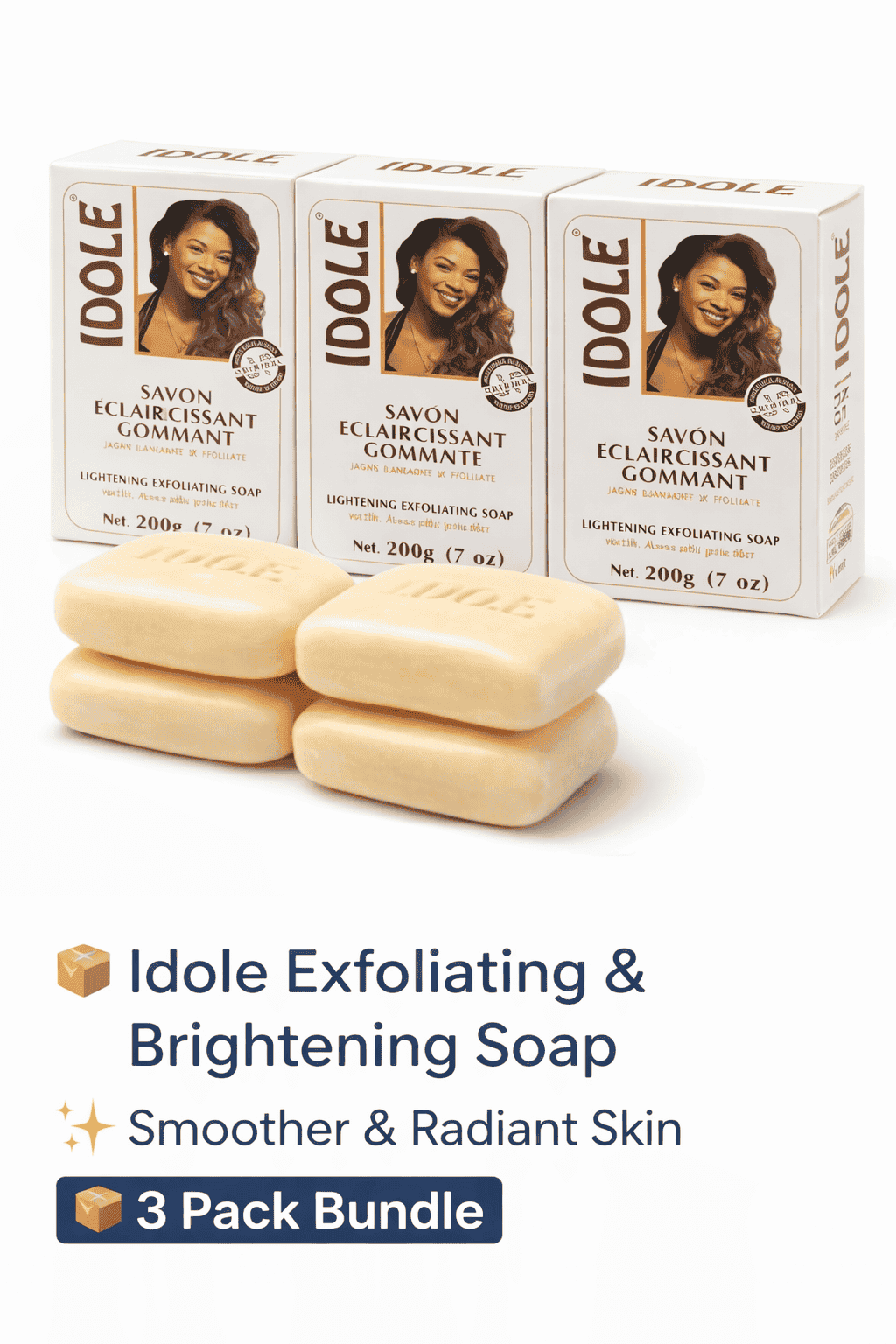IDOLE Soap Bar – Gentle Cleansing & Skin Care