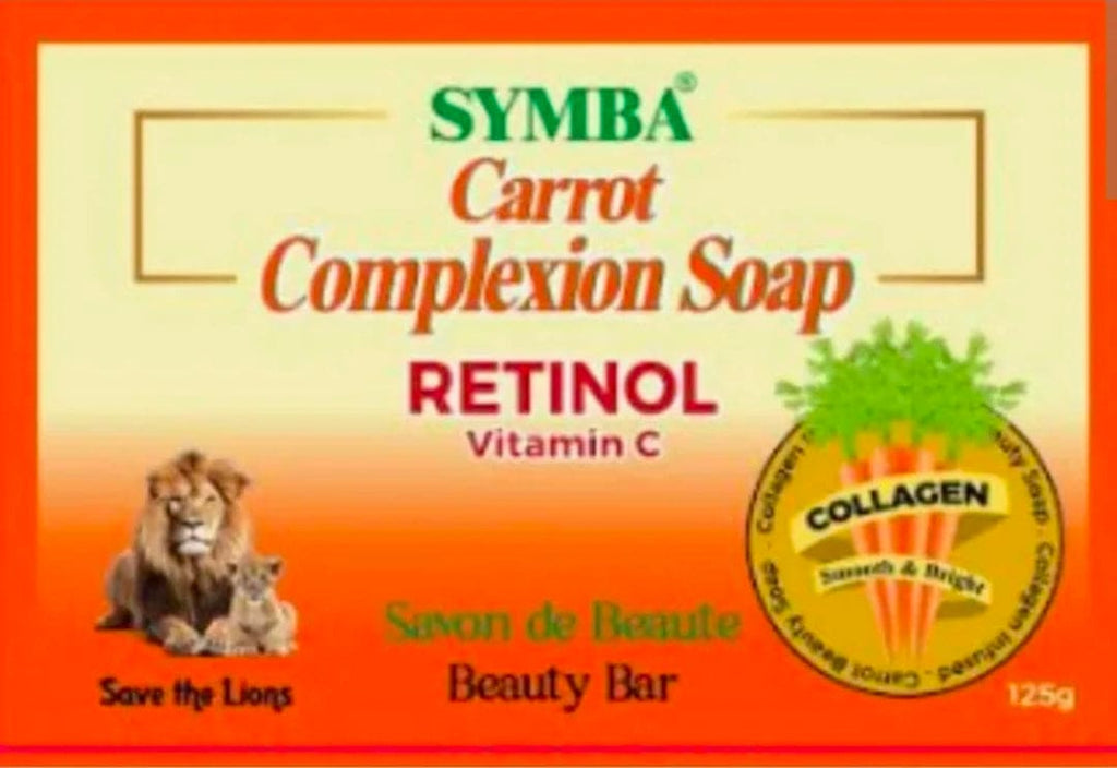 Symba Carrot Complexion Soap 125g – Retinol, Vitamin C & Collagen