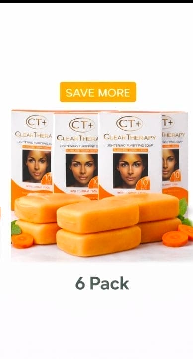 CT+ Carrot Moisturizing Body Lotion and Face soap