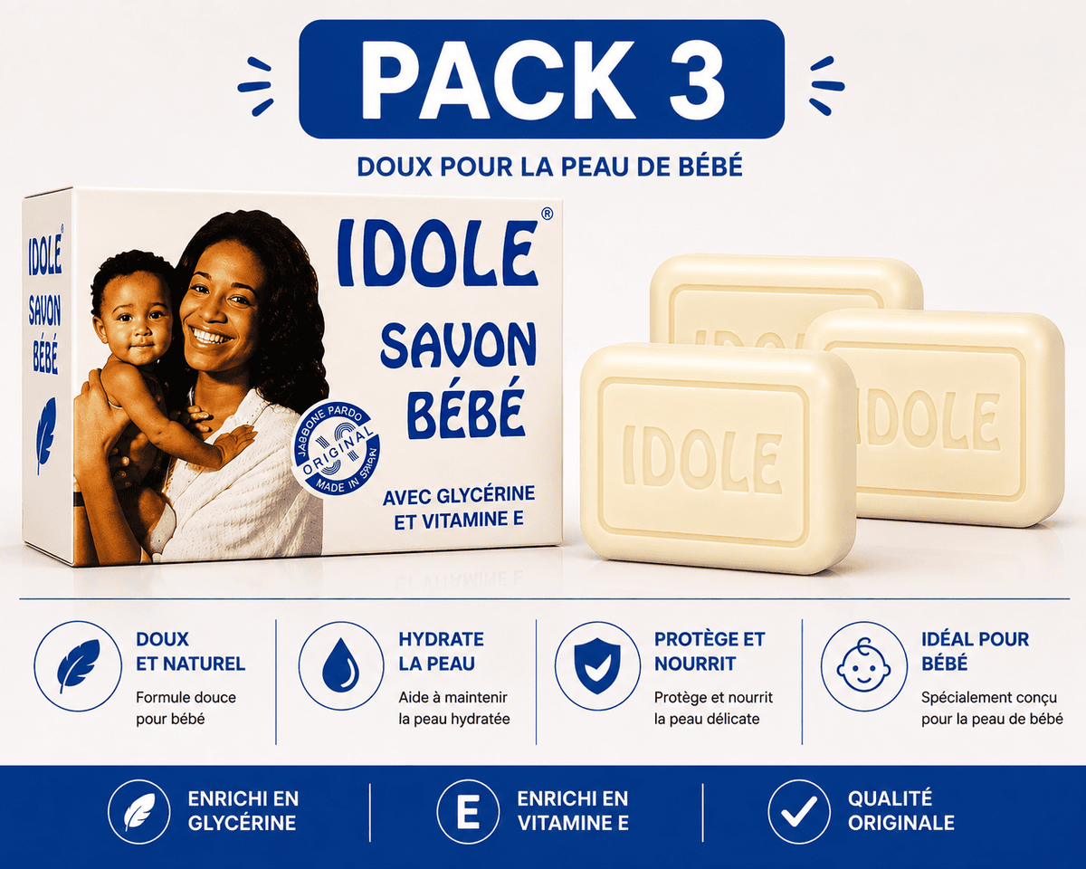 Idole Glycerin Soap Bar – Gentle Cleansing Bath Soap