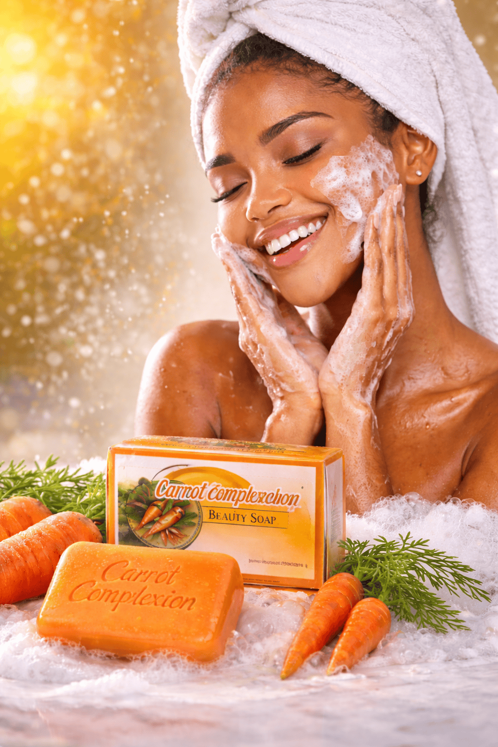 Carrot Complexion Beauty Soap – Radiant & Glowing Skin