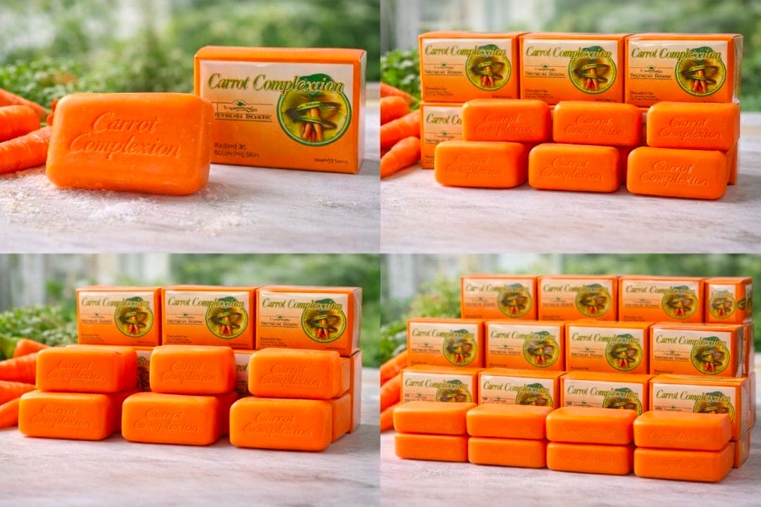 Carrot Complexion Beauty Soap – Radiant & Glowing Skin