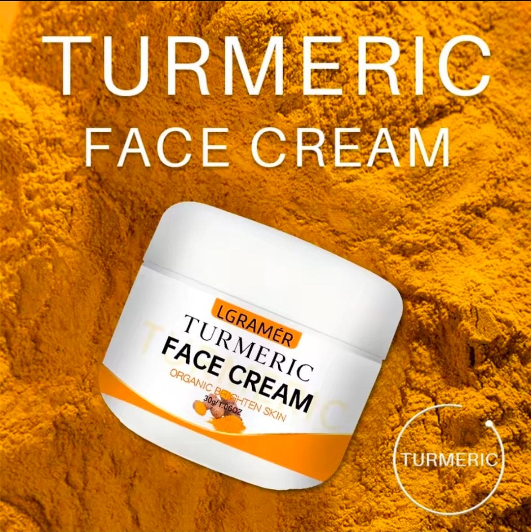 Turmeric Face Cream – Hydrating Glow Moisturizer for Smooth & Healthy Skin (60g)