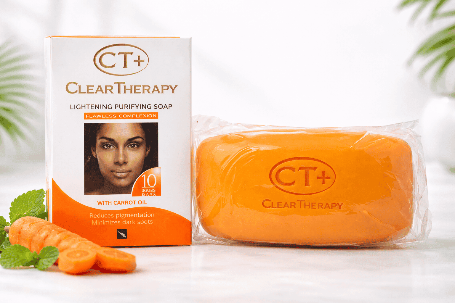 “CT+ Carrot Cleansing Soap 175g – Face & Body Soap”