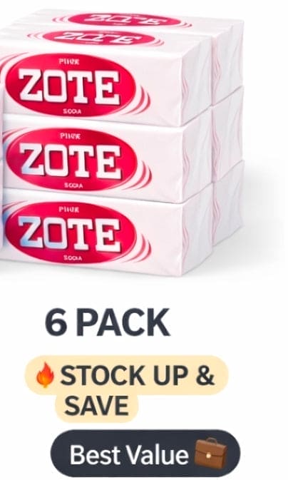 ZOTE Laundry Soap Bar – Deep Clean Multi-Purpose Soap | Clothes, Stains & Household Use