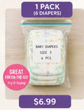 Baby Diapers Soft & Absorbent | Newborn to Size 5 | Value Packs Available