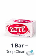 ZOTE Laundry Soap Bar – Deep Clean Multi-Purpose Soap | Clothes, Stains & Household Use