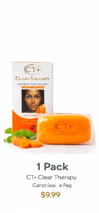 “CT+ Carrot Cleansing Soap 175g – Face & Body Soap”