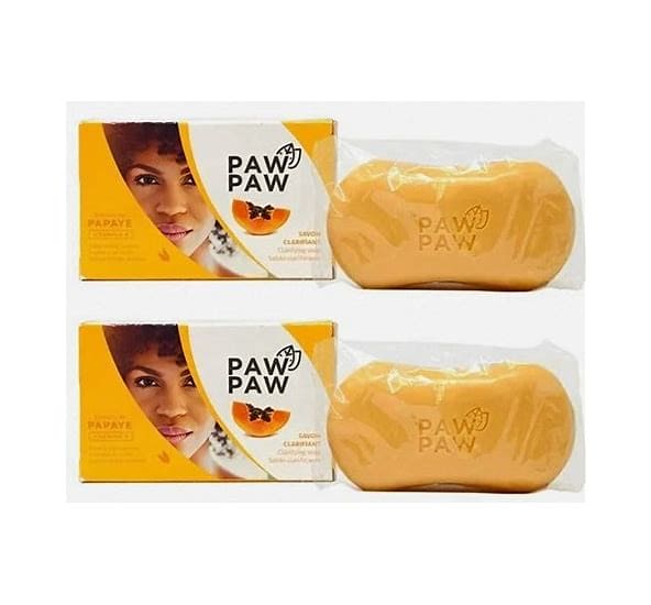 PAW PAW CVPapaya Soap – Gentle Cleansing Bar for Smooth & Radiant Skin (1, 3, 6 Pack)